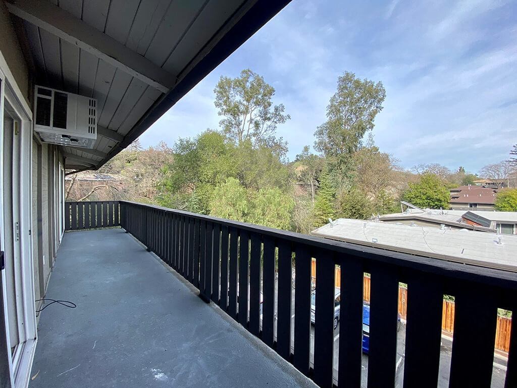 Large Balcony at 1038 on Second, California