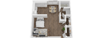 Spacious Studio Apartment at  2120 Valerga in