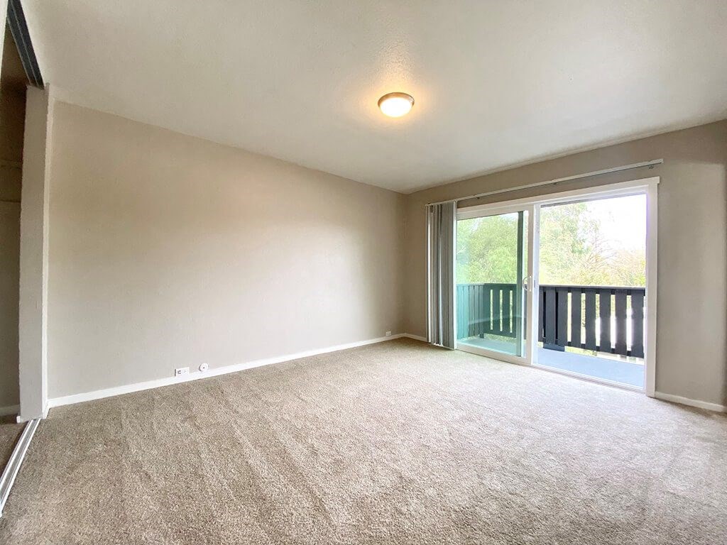 Living Room With Balcony at 1038 on Second, California