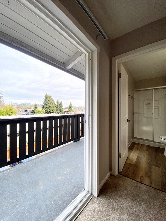 Oversized Private Balcony or Patio at 1038 on Second, Lafayette, California