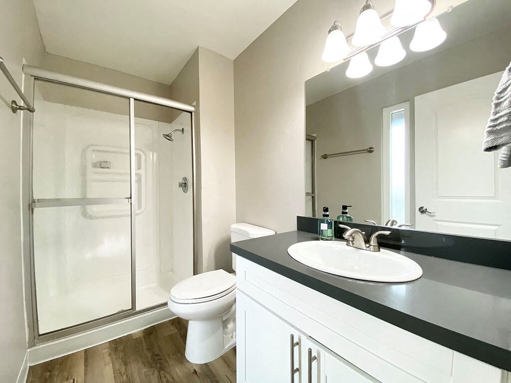 Luxurious Bathrooms at 1038 on Second, Lafayette