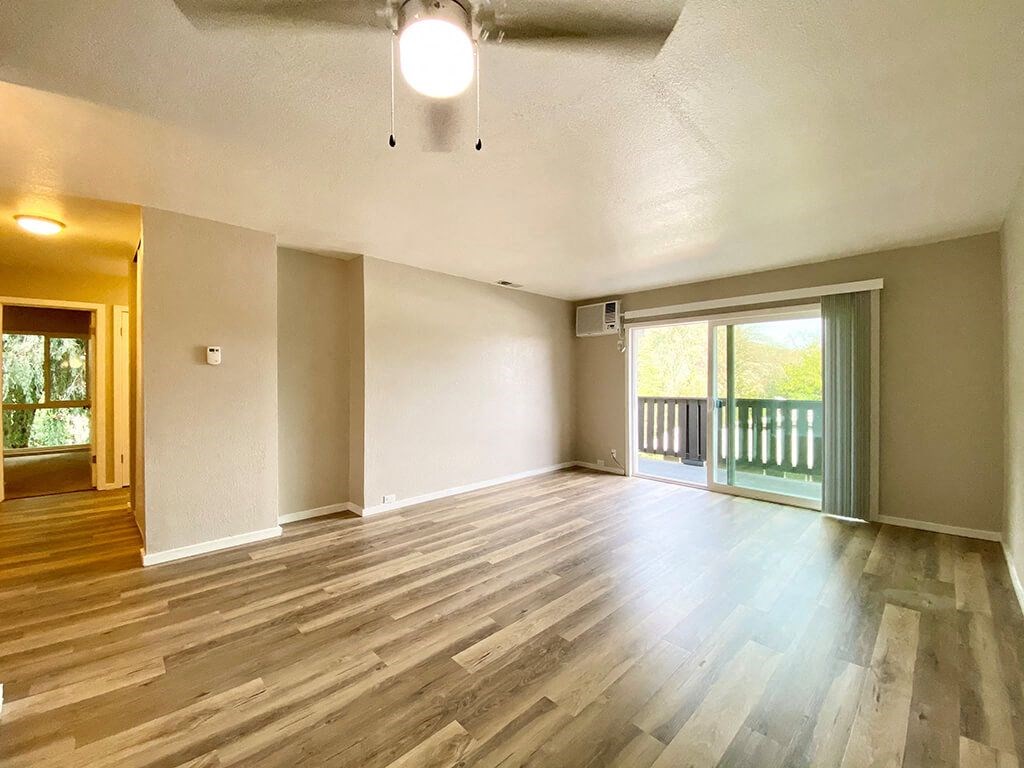 Contemporary Finishes Include Wood And Tile Flooring at 1038 on Second, Lafayette, 94549