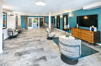 Resident Clubhouse at 1038 on Second in Downtown Lafayette, CA