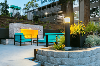 Fireside Lounge at 1038 on Second in Lafayette, California