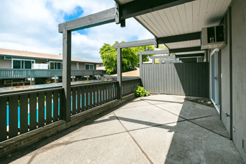 Private Oversized Balconies at 1038 on Second in Lafayette, CA