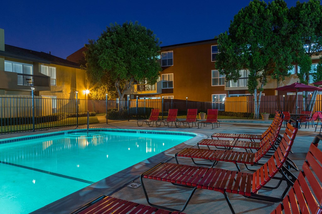 Twilight Pool Twilight Pool at Carriage House, Fremont, CA 94536