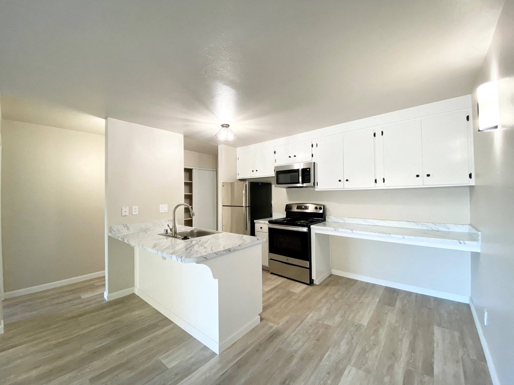 Wood Inspired Plank Flooring at The Morgan, Lafayette, California