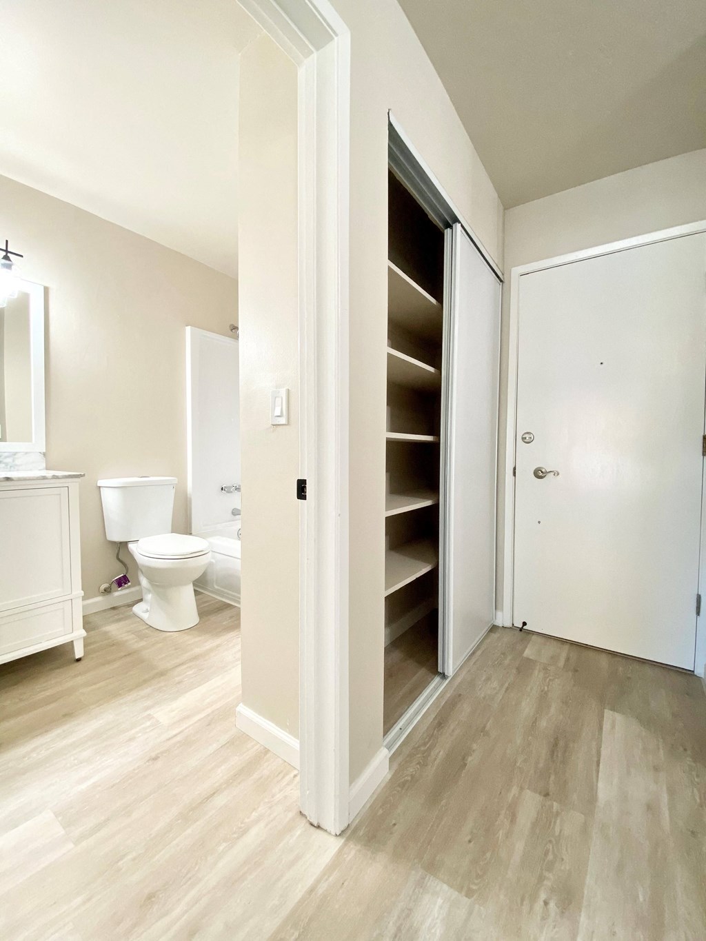 Bathroom With Adequate Storage at The Morgan, Lafayette, 94549