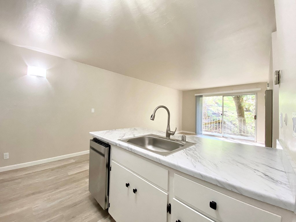 Sink With Faucet In Kitchen at The Morgan, Lafayette, CA