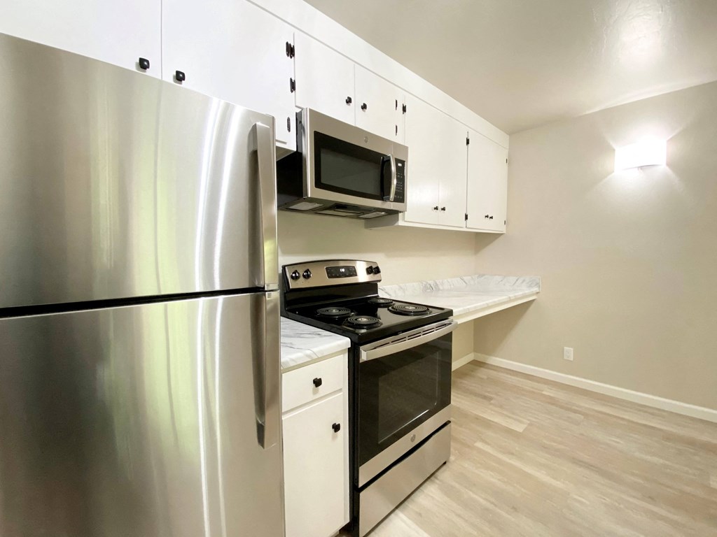 Modern Kitchens with Stainless Steel Appliances at The Morgan, Lafayette