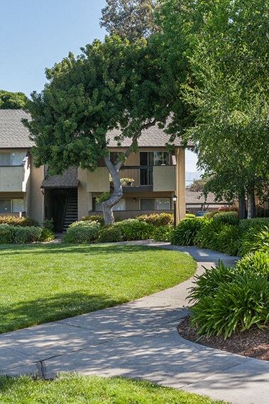 Green Space Walking Trails at Carrington Apartments, Fremont, CA, 94538