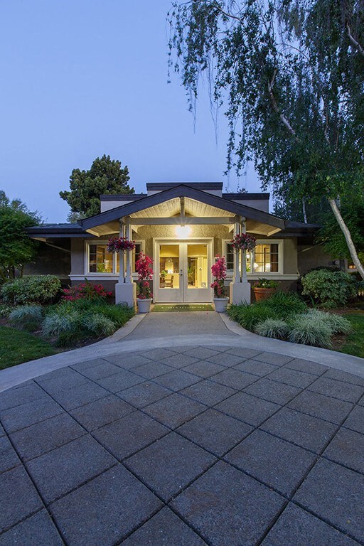 Clubhouse Exterior View at Carrington Apartments, Fremont, 94538