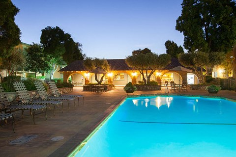Twilight Pool at The Monterey, San Jose, 95117