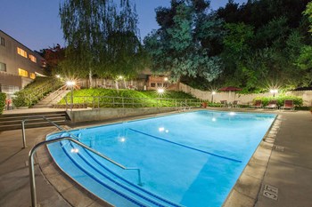Twilight Pool Twilight Pool at The Glens, San Jose, CA, 95125 - Photo Gallery 2
