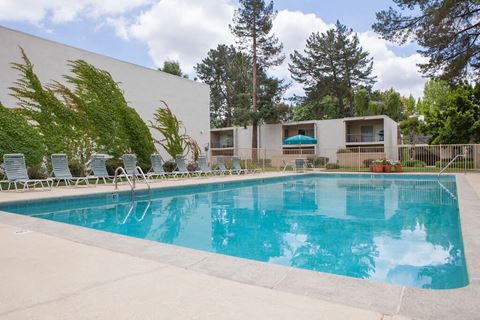 Resort Inspired Pool at Diablo Pointe, California