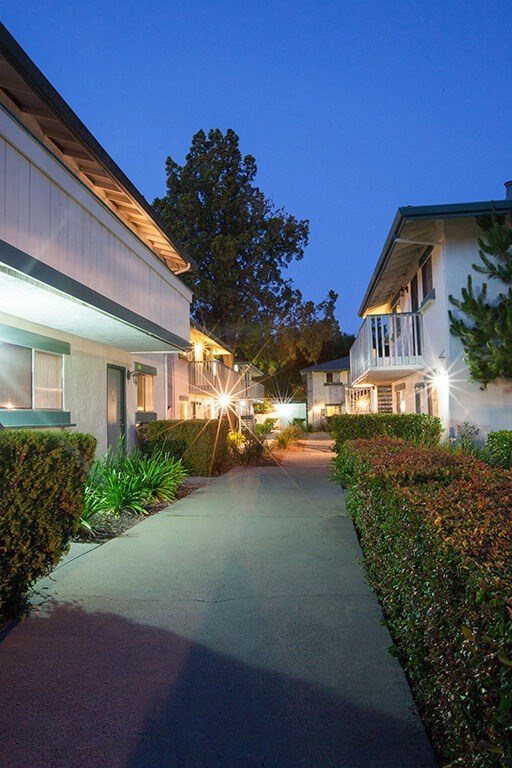 Property Exterior In Night  at Oak Pointe, California, 94538