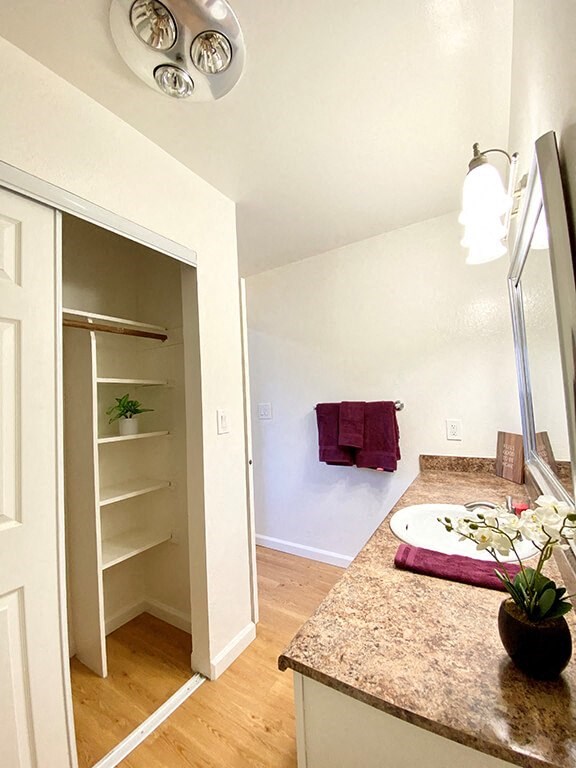 Spacious Kitchen With Pantry Cabinet at The Glens, San Jose, California