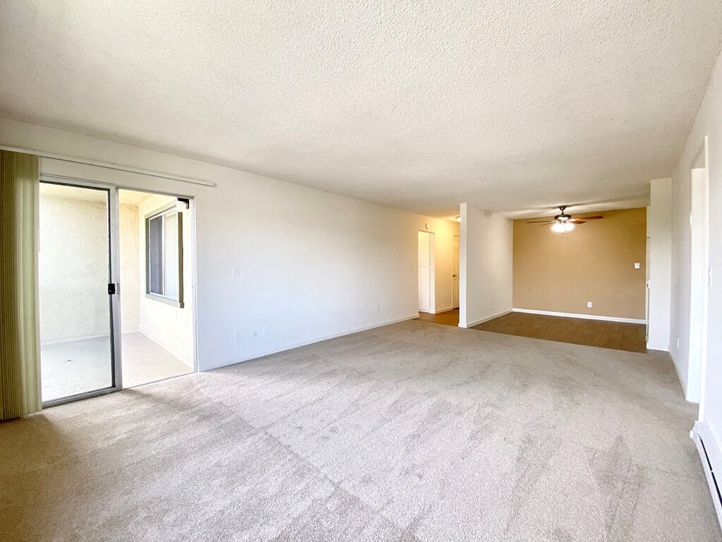 Spacious Living Room at The Monterey, San Jose