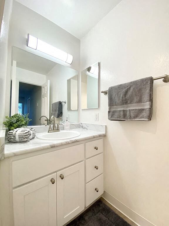 Bathroom With Vanity Lights at Valley West, San Jose