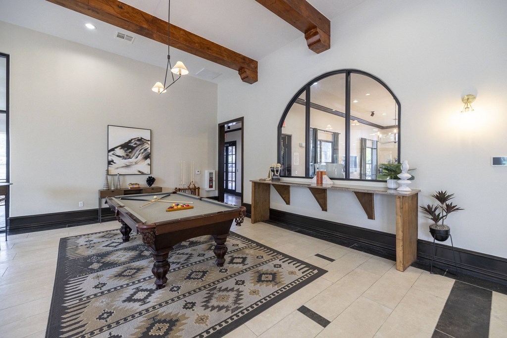 Billiards Table at Pecan Springs, Texas, 78249