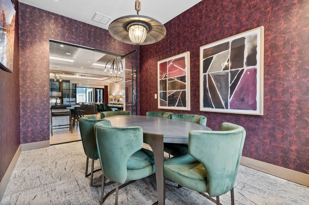 Conference Room at 198 Milltown Apartments, Burlington