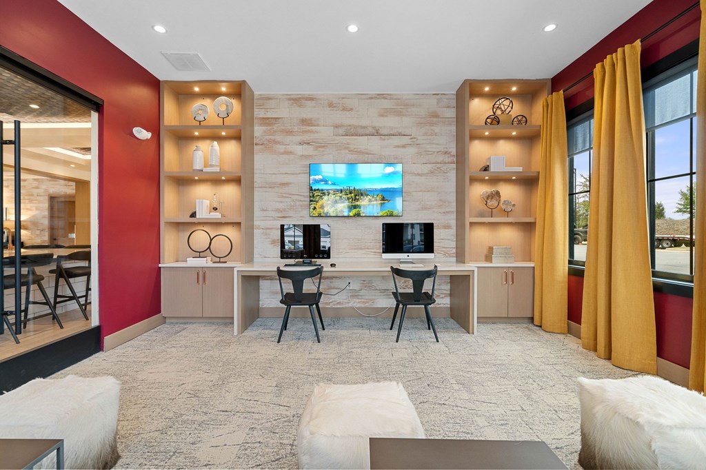 24-Hour Cyber Lounge at 198 Milltown Apartments, Burlington