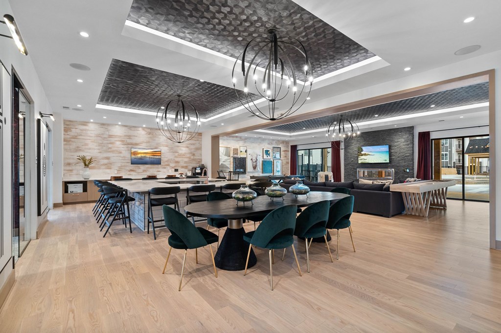 24-Hour Resident Lounge at 198 Milltown Apartments, Burlington