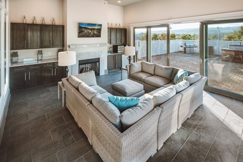 Clubhouse With Fireplace at Retreat at Greystone, Birmingham