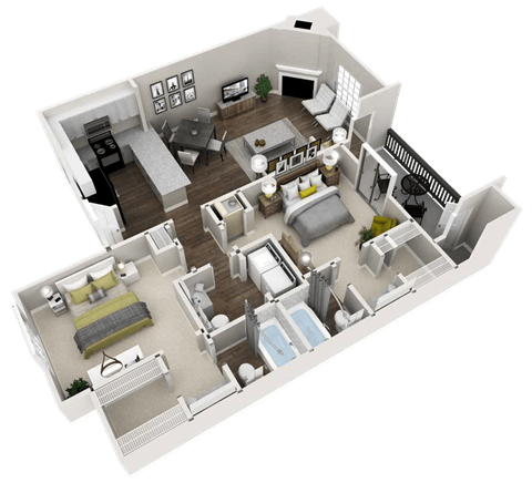 Aspen Floor Plan at Inverness Cliffs, Alabama, 35242