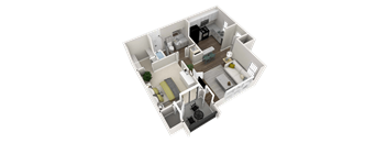 Hideaway Floor Plan at Inverness Cliffs, Birmingham, AL