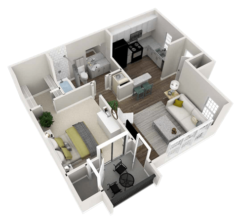 Hideaway Floor Plan at Inverness Cliffs, Birmingham, AL