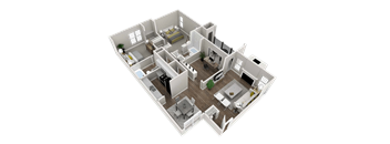 Plateau Floor Plan at Inverness Cliffs, Birmingham, 35242