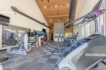 Modern Fitness Center at Magnolia Grove Apartments, Terrell, Texas