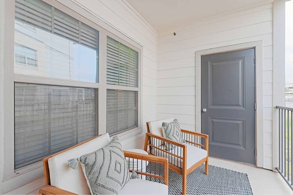 Balcony And Patio at Pecan Springs, San Antonio, TX