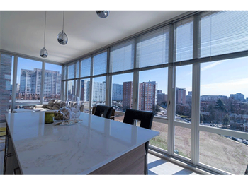 Floor-To-Ceiling Windows at The Pearl, Maryland