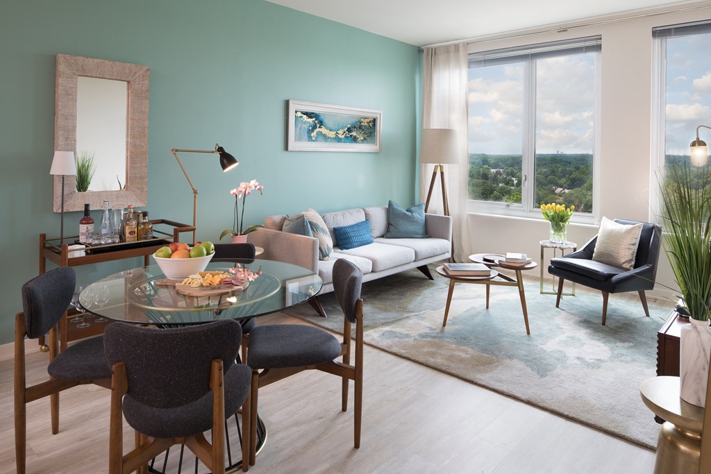 Living Room at The Pearl, Silver Spring, Maryland