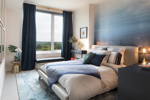 Bergamot Bedroom at The Pearl, Silver Spring, Maryland