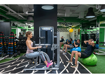 Gym at The Blairs, Silver Spring, Maryland