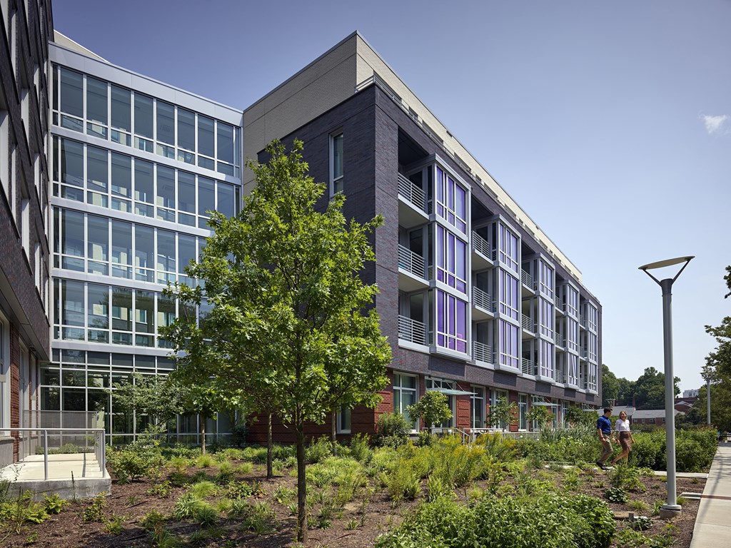 Exterior Terrace Level at The Pearl, Silver Spring, Maryland