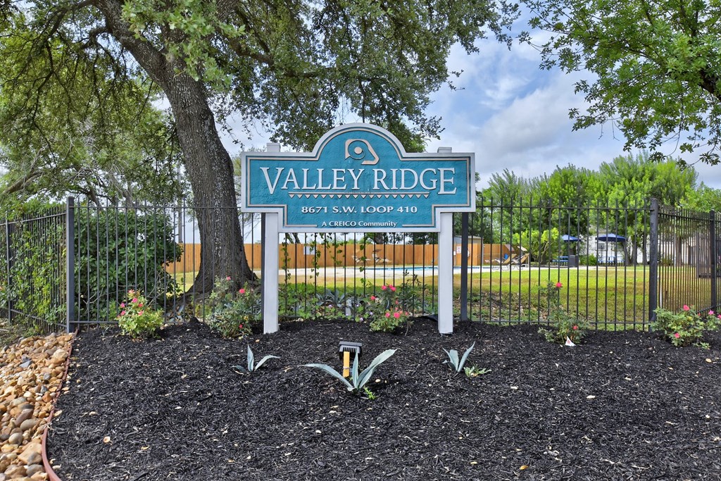 Signage at Valley Ridge, San Antonio