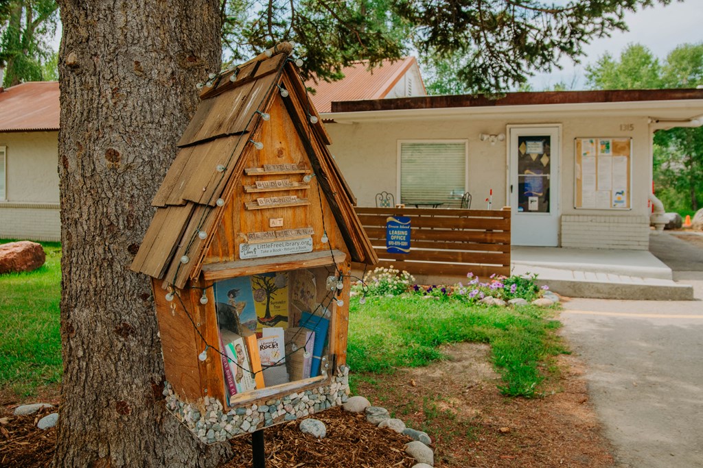 Courtyard at Dream Island, Steamboat Springs, Colorado