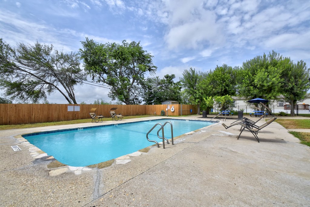 Sparkling Pool at Valley Ridge, Texas, 78242