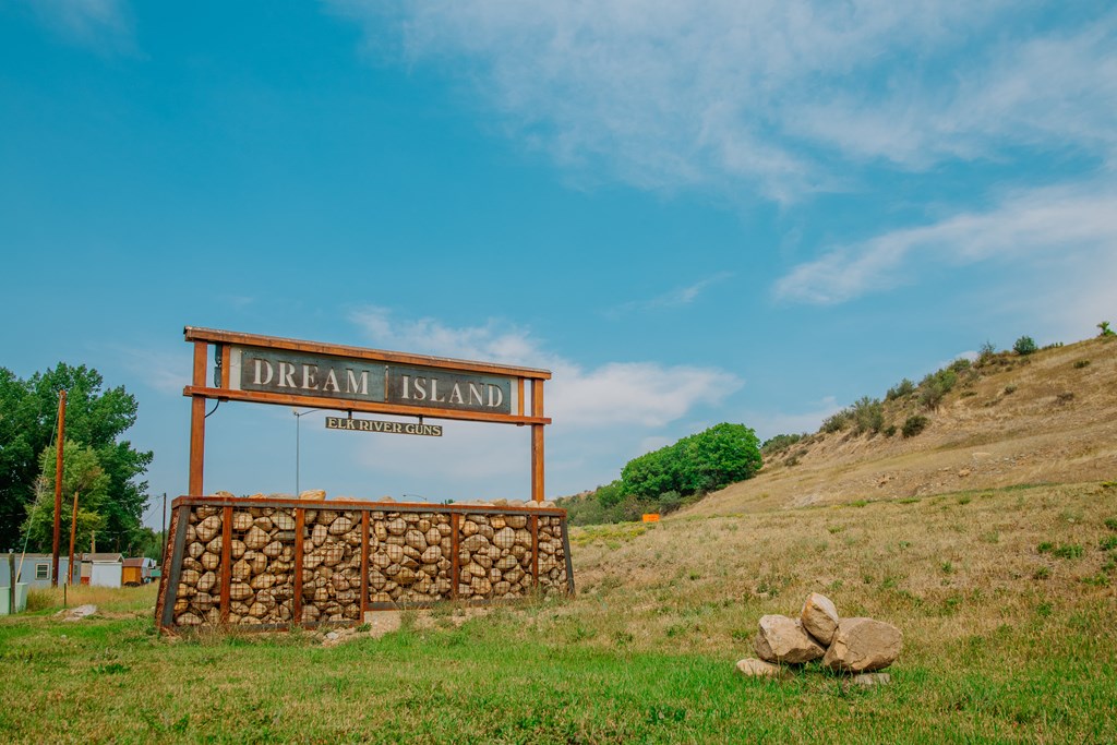 Property Signage at Dream Island, Steamboat Springs, CO