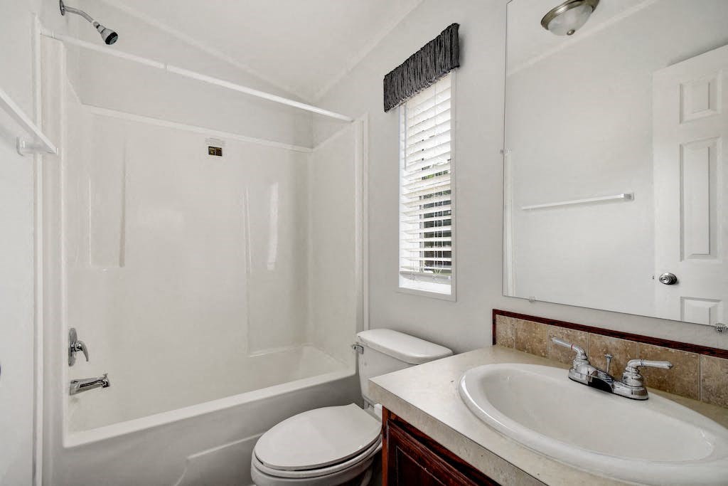 Spacious Restroom with shower/tub at Forest Vista, La Porte, TX
