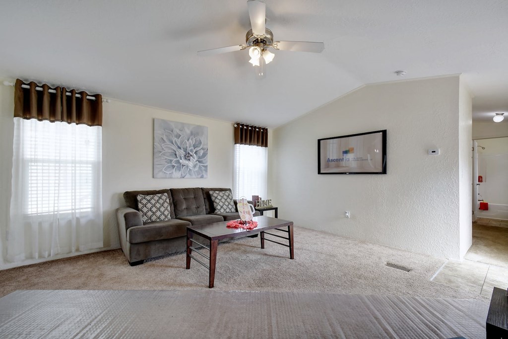 Living Room With Plenty Of Natural Light at Valley Ridge, San Antonio, TX, 78242