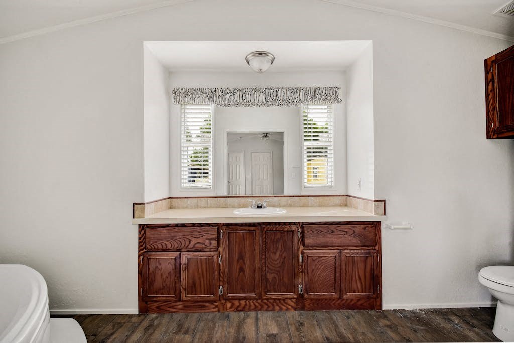 Spacious Restroom at Forest Vista, La Porte