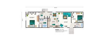 Floor Plan Image at Valley Ridge, San Antonio