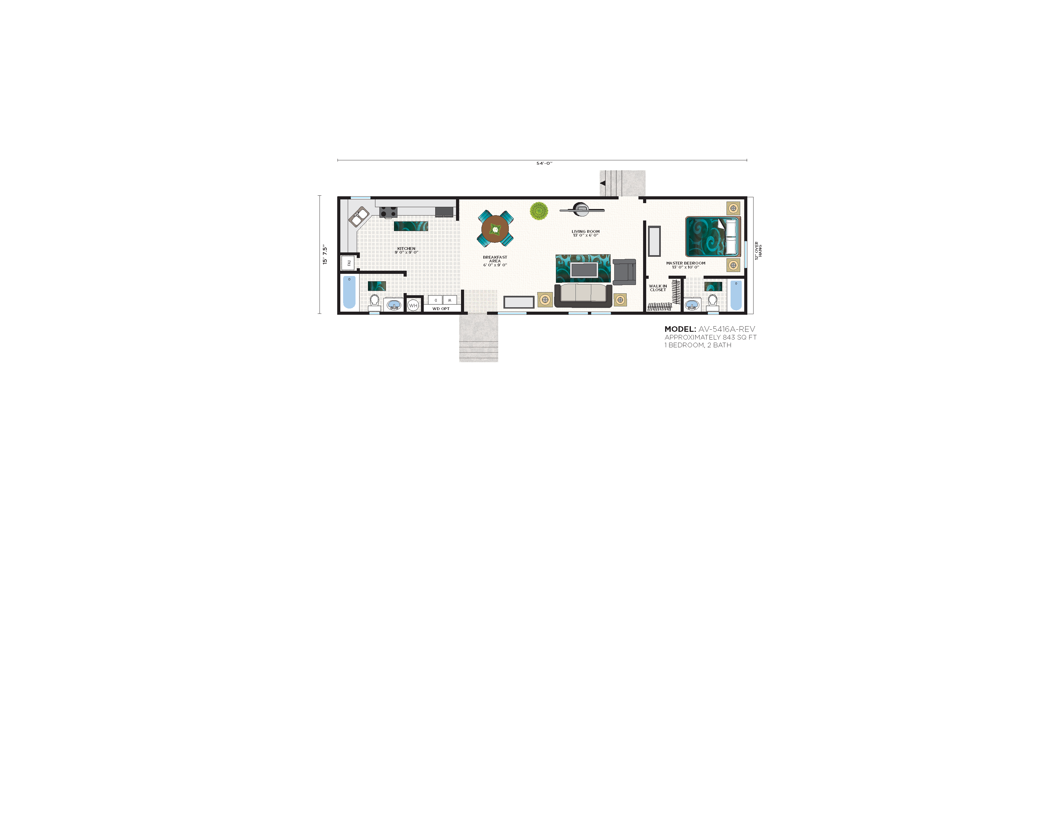a floor plan of a house at Aloha Vegas in North Las Vegas