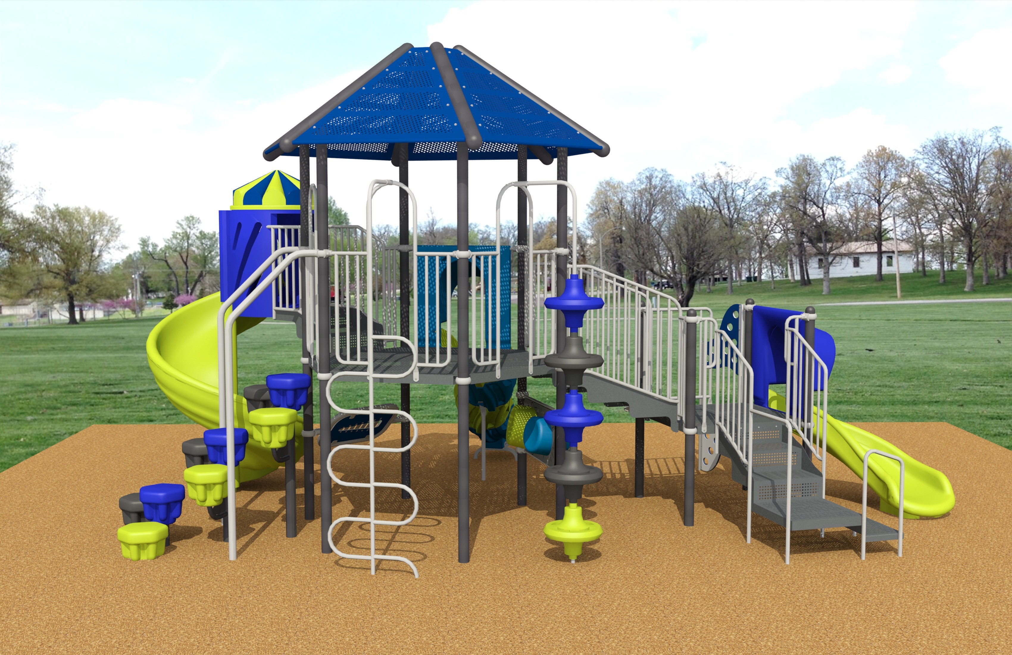 A Playground at West Park Plaza Apartments, Nebraska, 68803