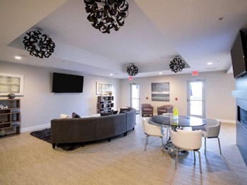 Back view Living room at Mirada Apartments, Lewis Center, OH, 43035 - Photo Gallery 10
